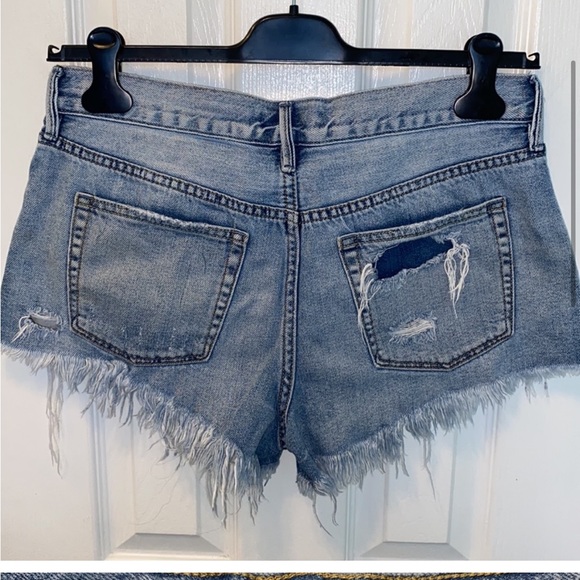 Free People We The Free Denim Shorts - Picture 8 of 10